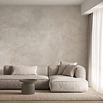 Carta da parati Superficie bianca con superficie ruvida