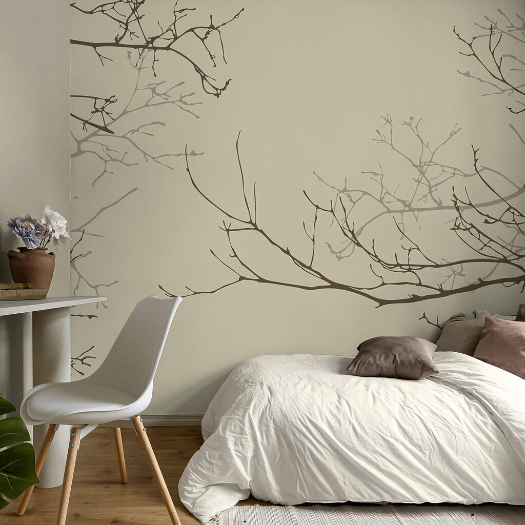 Gruppo di rami spogli