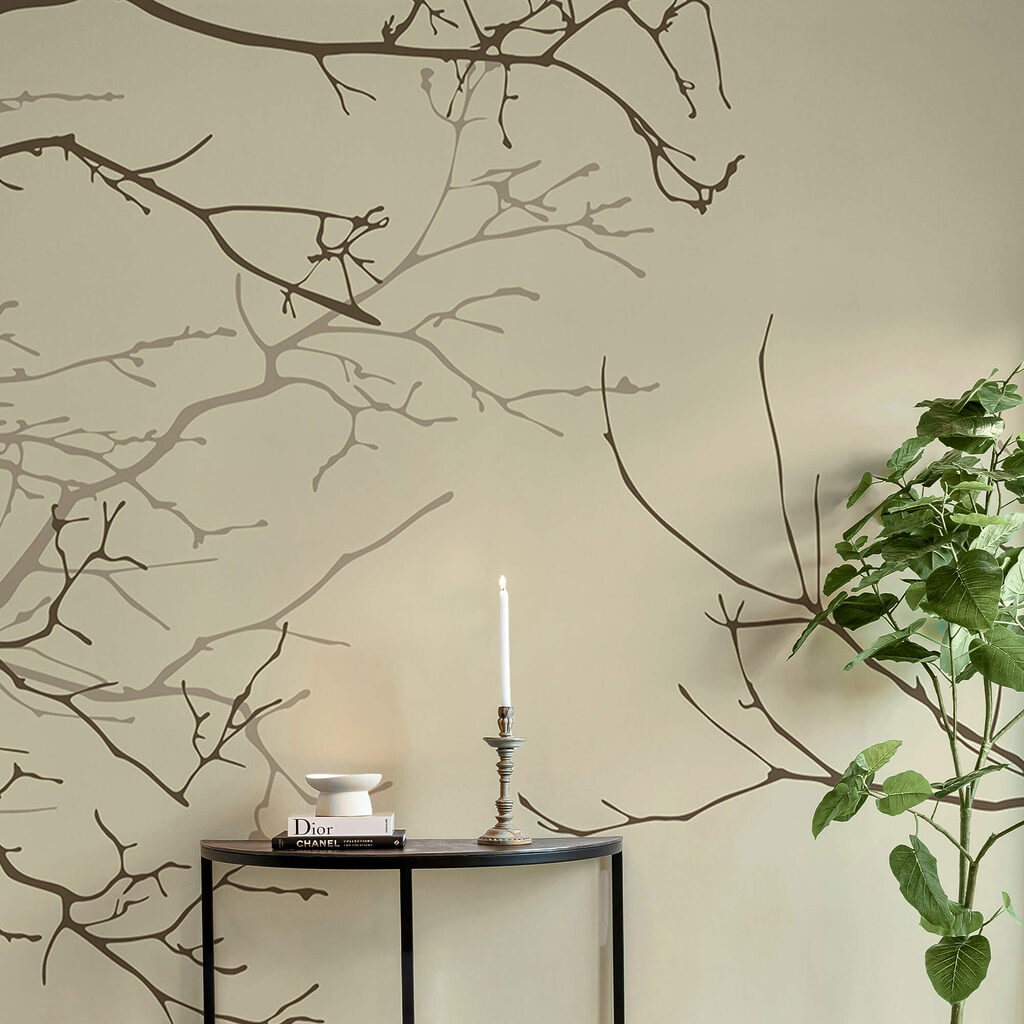 Gruppo di rami spogli