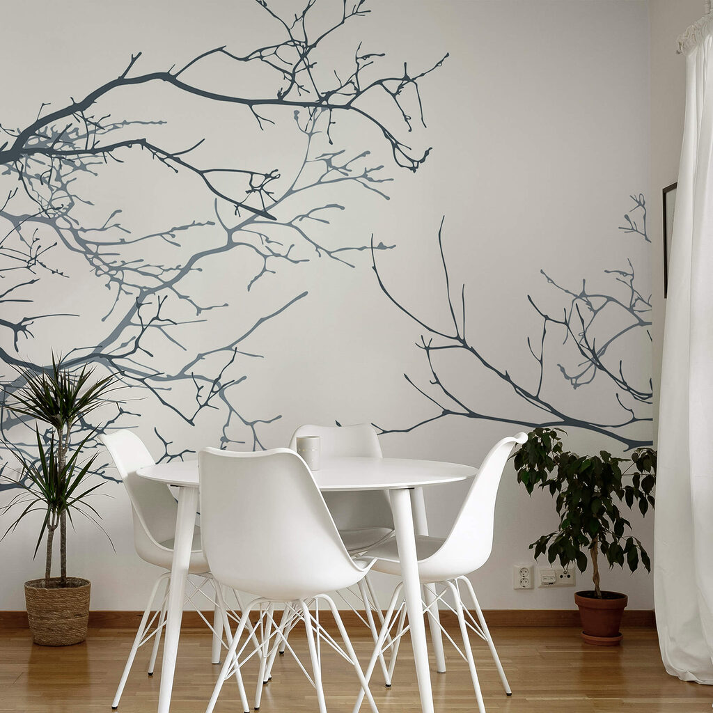 Gruppo di rami spogli