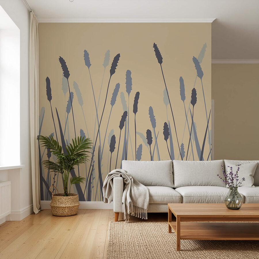 Murales Le tinte tenui della bellezza della natura&#8217.