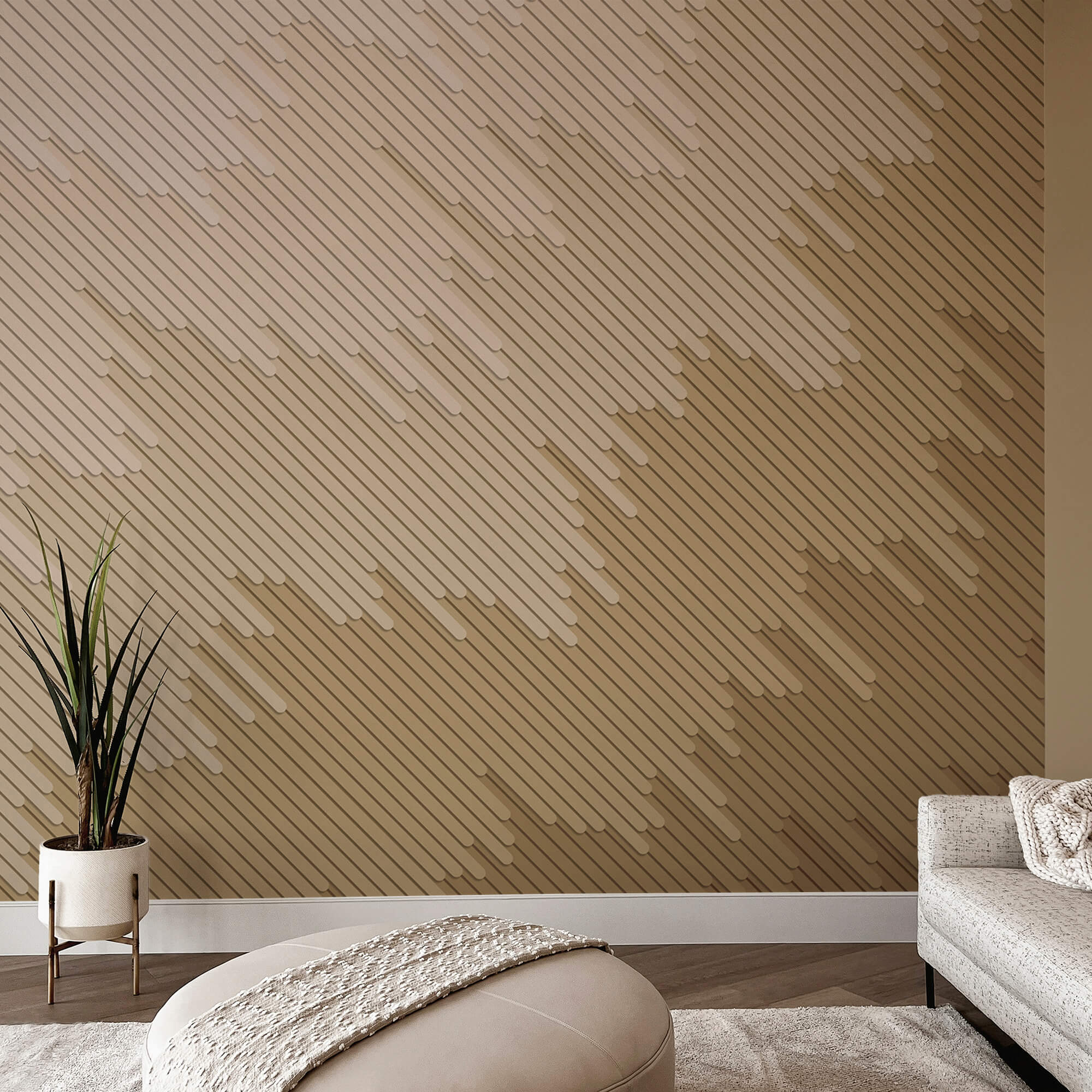 Motivo strutturato in tonalità tenui