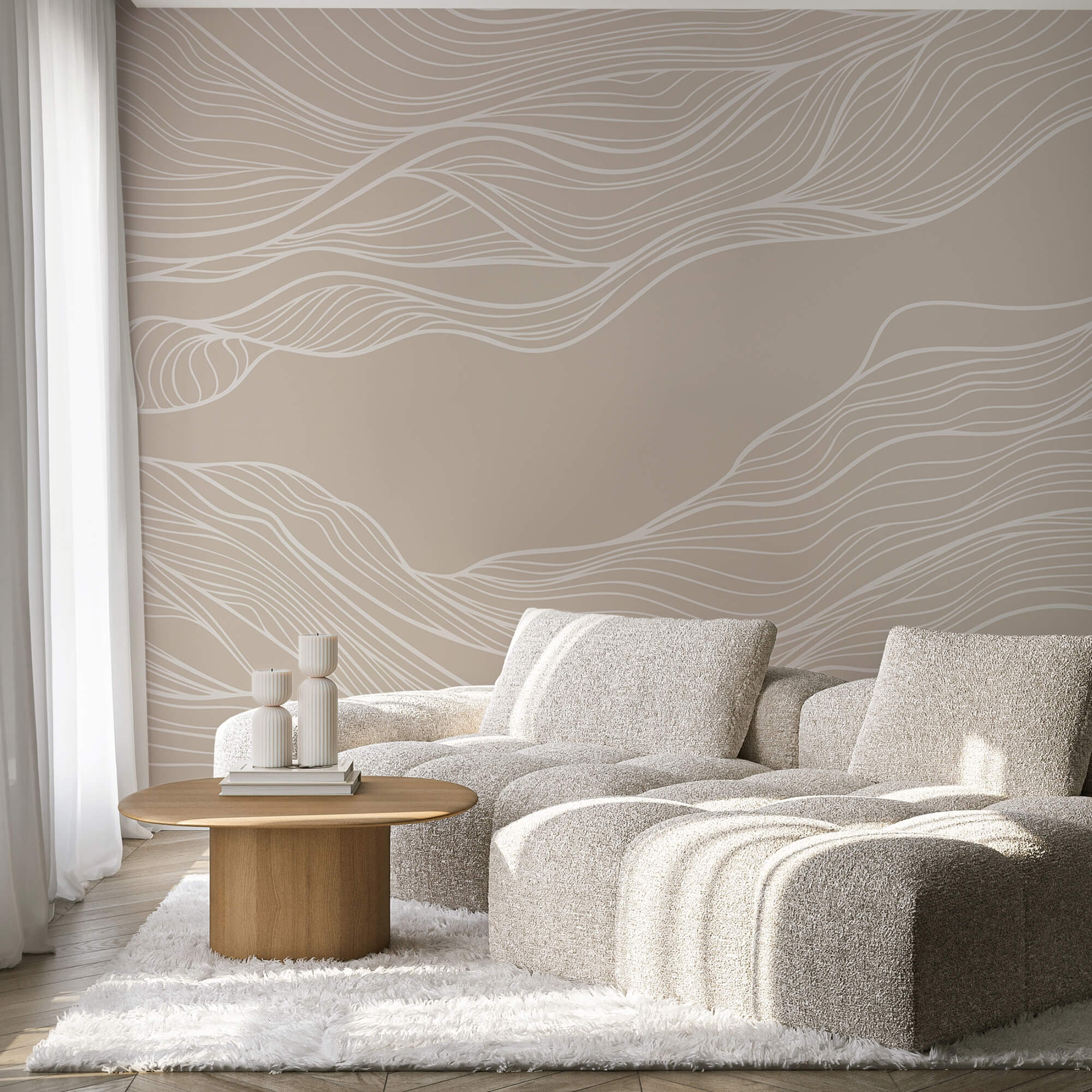 Linee bianche su sfondo marrone Linee bianche su sfondo marrone