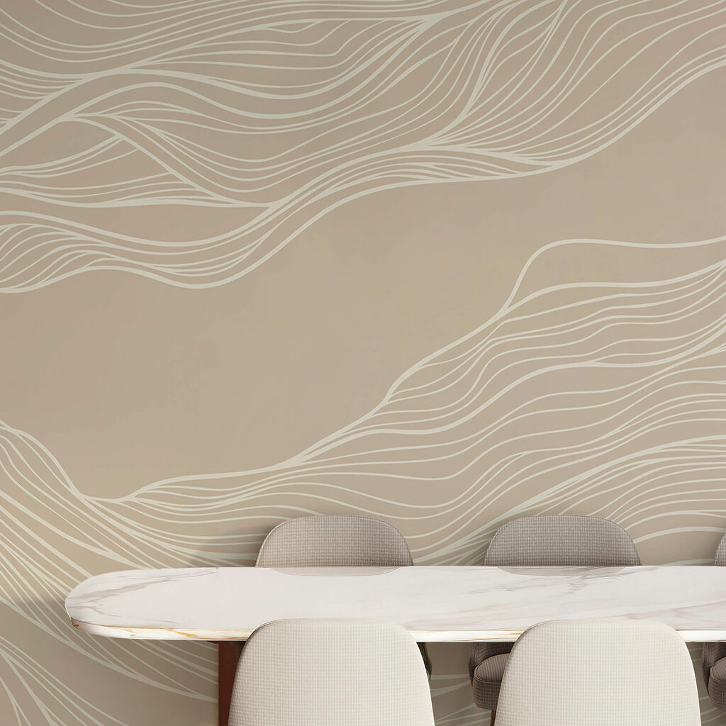 Linee bianche su sfondo marrone Linee bianche su sfondo marrone