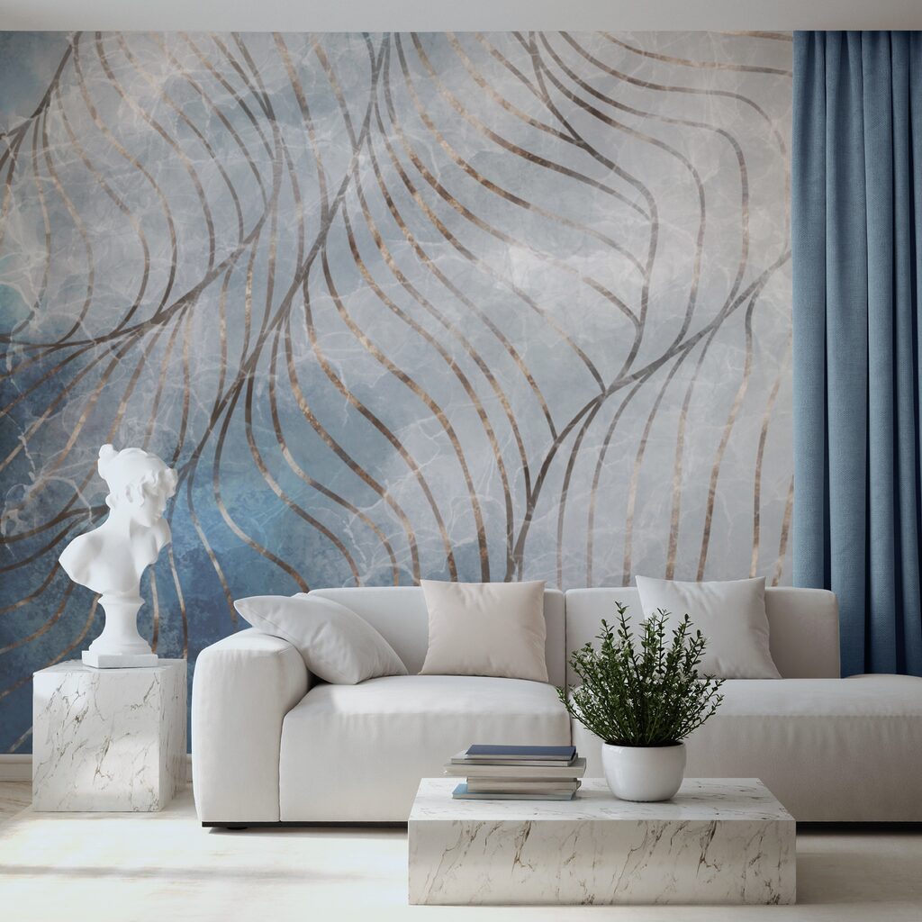 Curve eleganti in colori freddi Curve eleganti in colori freddi