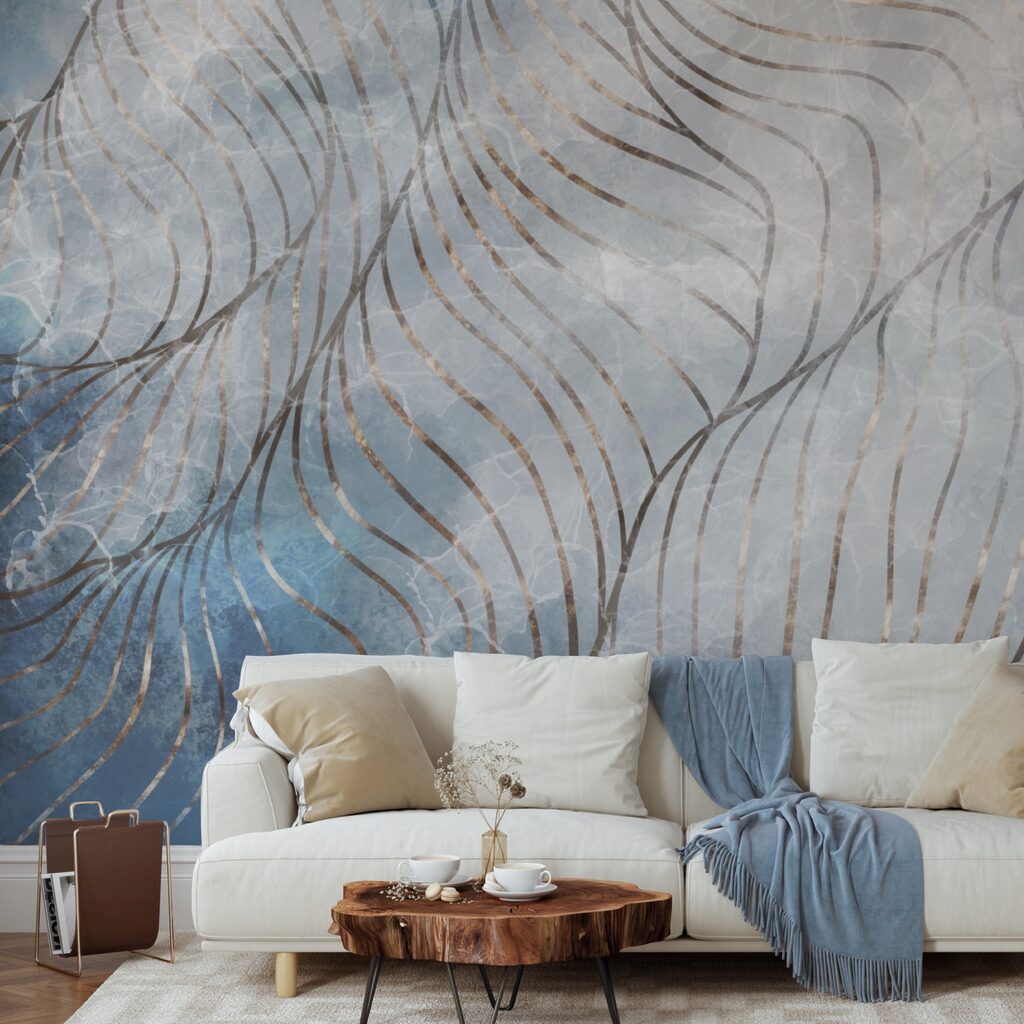 Curve eleganti in colori freddi Curve eleganti in colori freddi