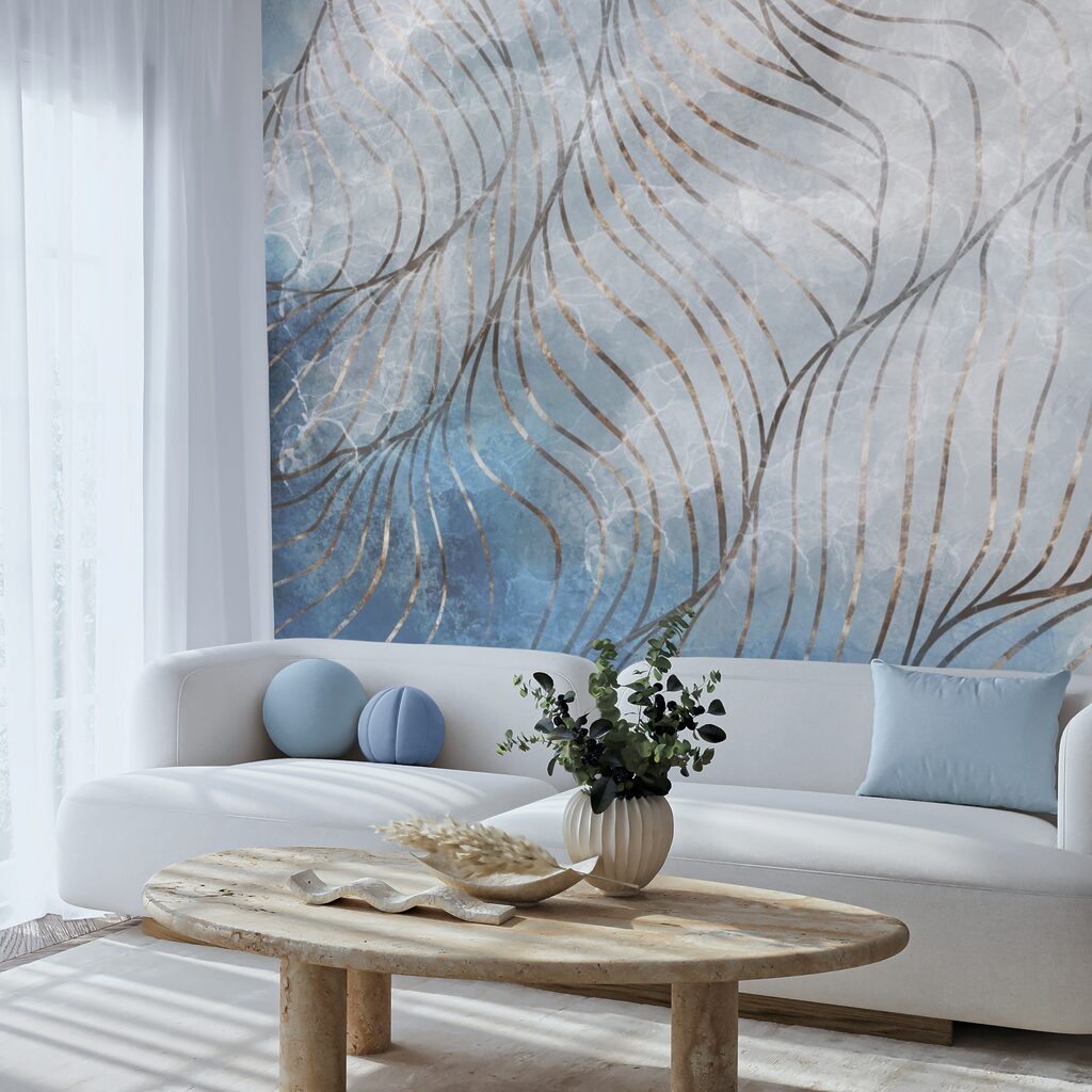 Curve eleganti in colori freddi Curve eleganti in colori freddi