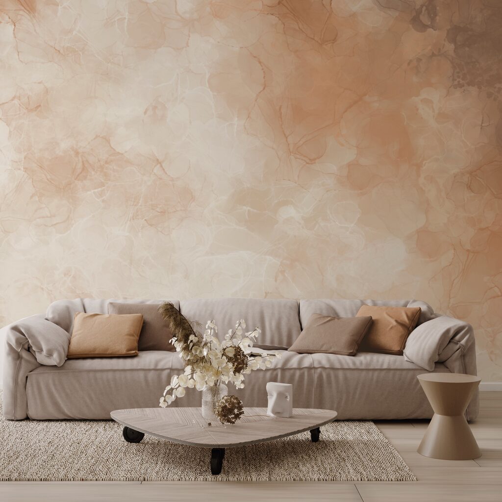 Tonalità delicate che si fondono dolcemente tra loro