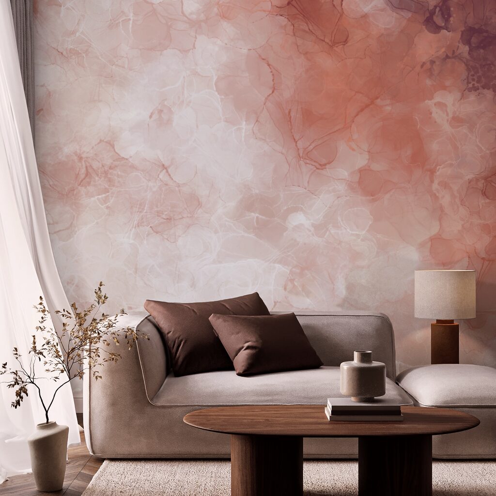 Le tonalità morbide si fondono in dolci onde