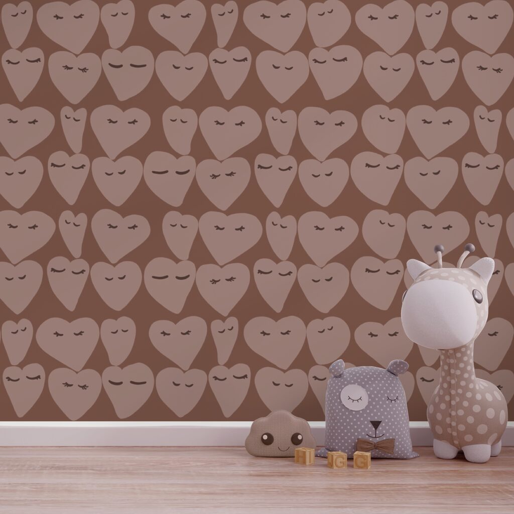 Modelli di cuore che diffondono gioia ovunque