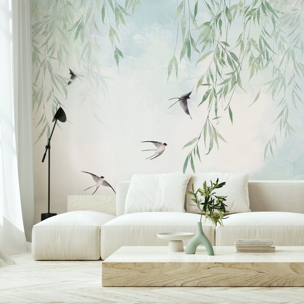 Uccelli che volano nel cielo Uccelli che volano nel cielo