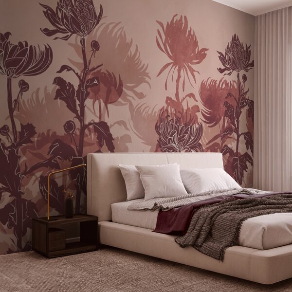 Disegno di fiori e foglie Disegno di fiori e foglie