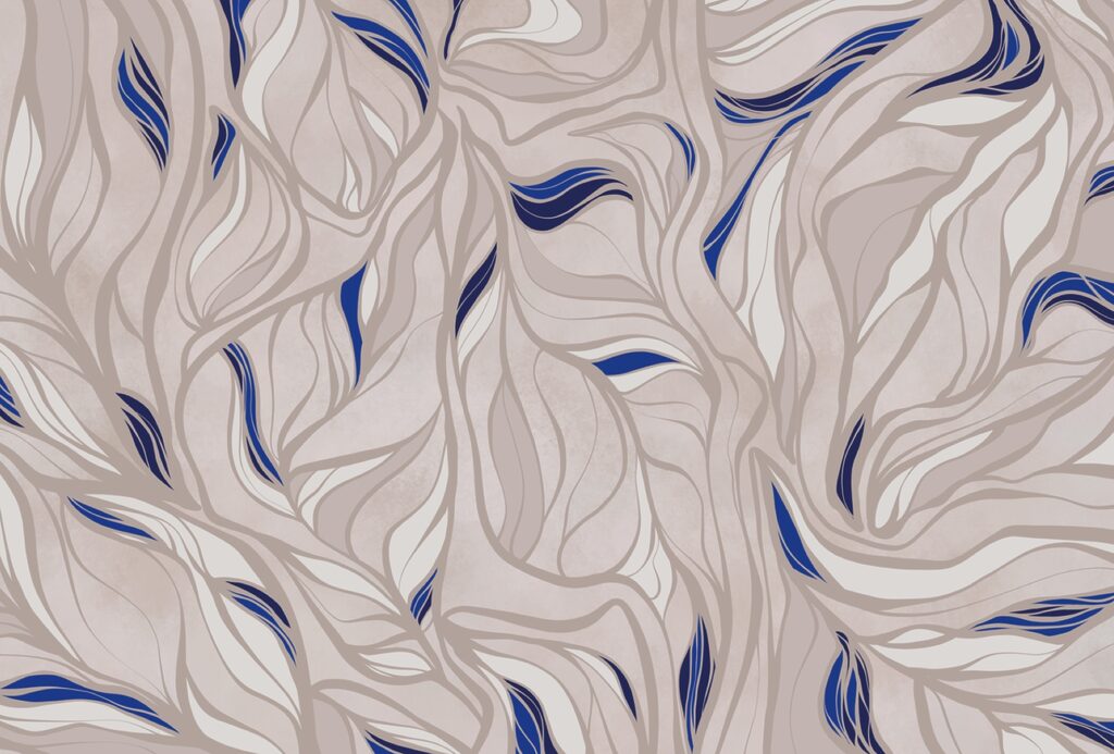 Motivo di linee blu e bianche Motivo di linee blu e bianche