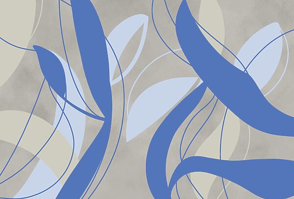 Vortici blu e bianchi su sfondo grigio Vortici blu e bianchi su sfondo grigio