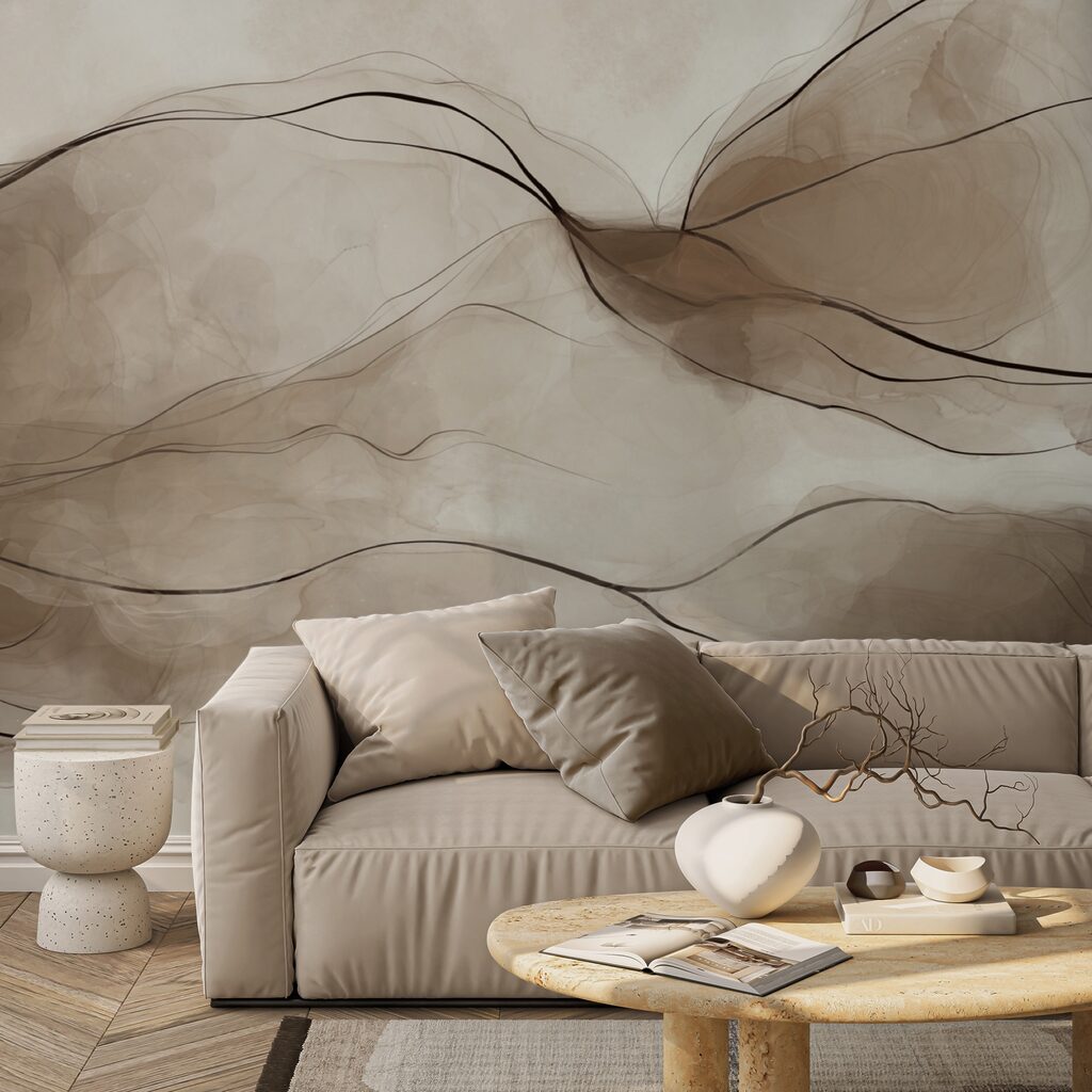 Onde eteree di colori fluenti