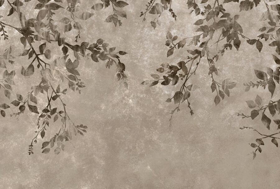 Rami di alberi con foglie
