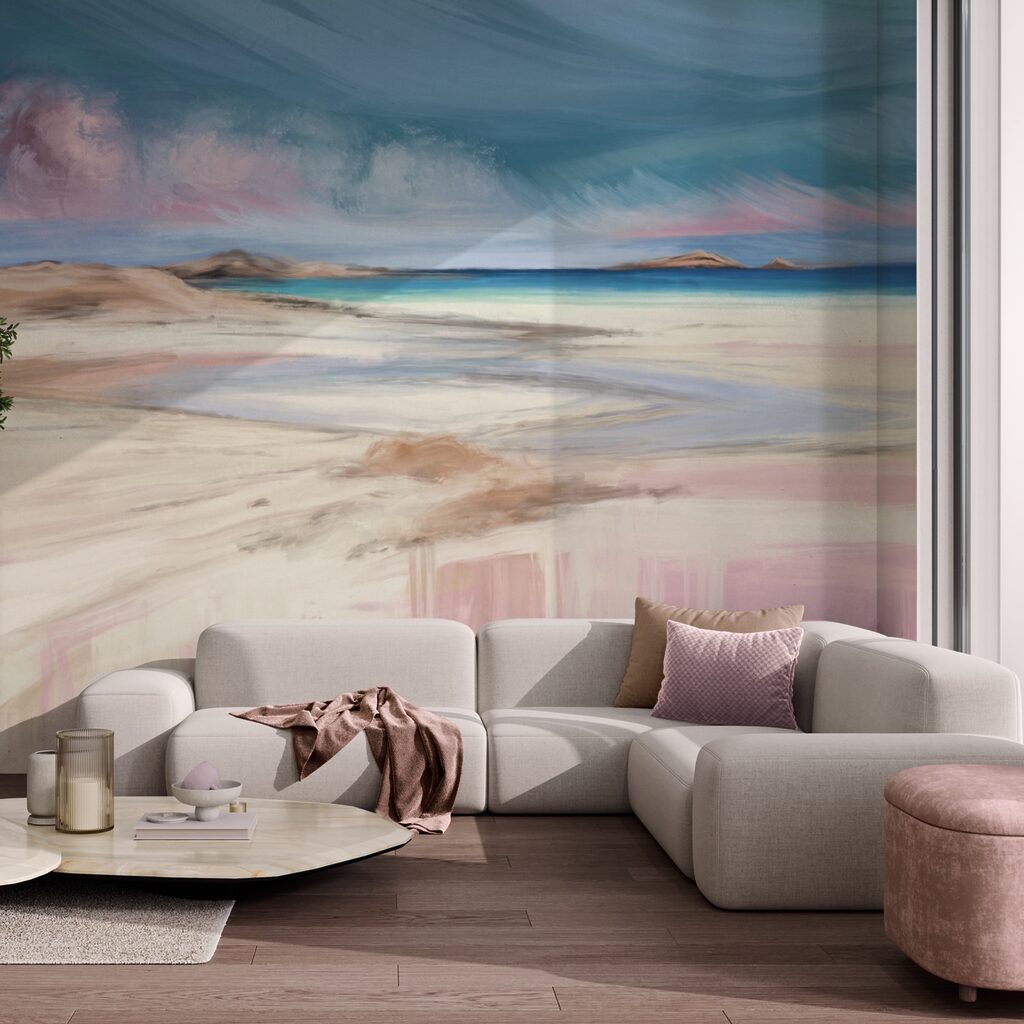 Pittura di una spiaggia