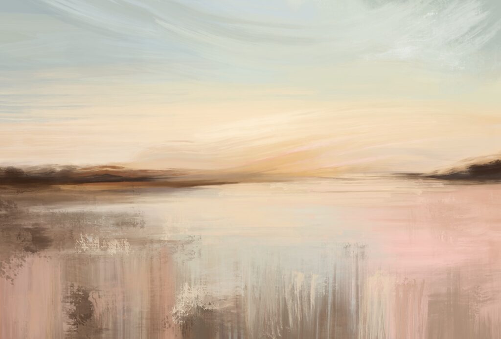 Pittura di un paesaggio Pittura di un paesaggio