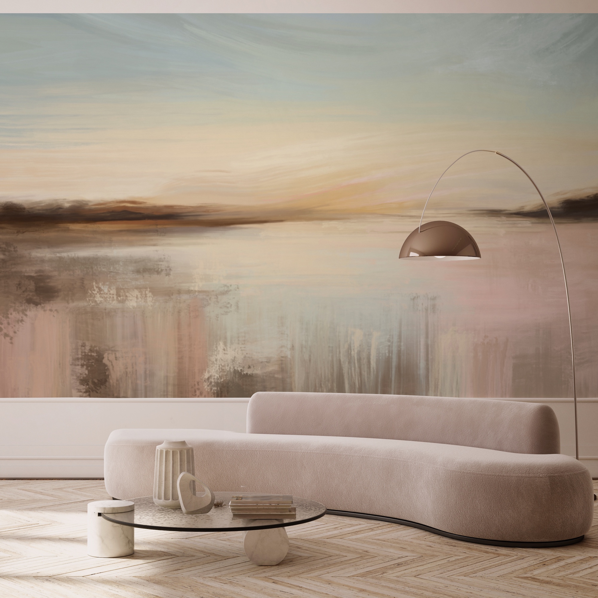 Pittura di un paesaggio