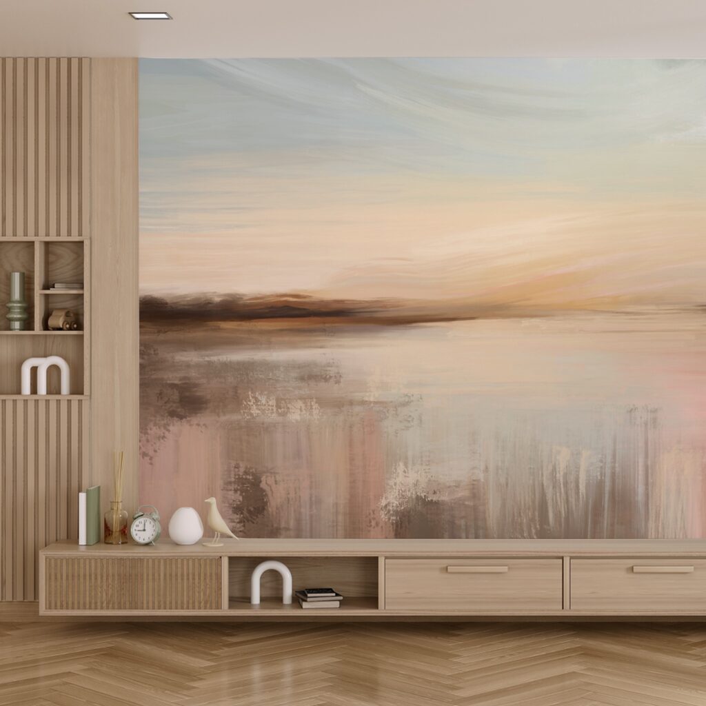 Pittura di un paesaggio