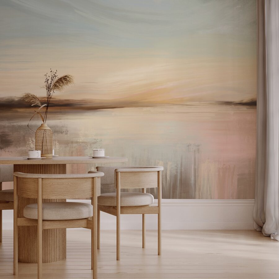 Pittura di un paesaggio