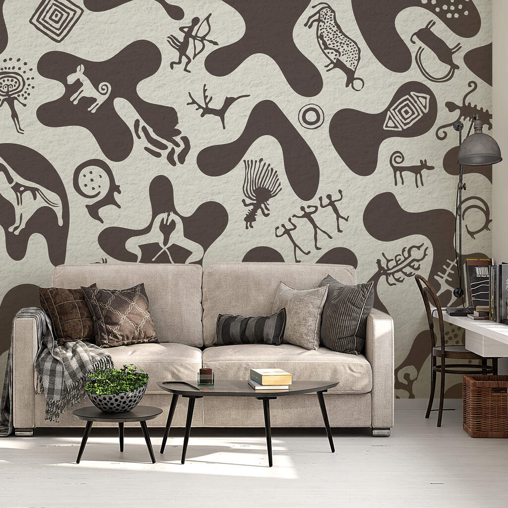 Schema di disegni su una superficie