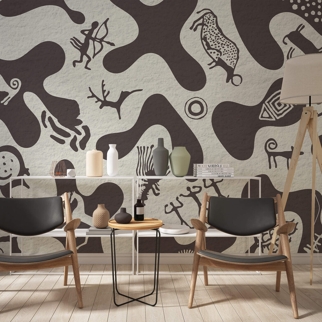 Schema di disegni su una superficie