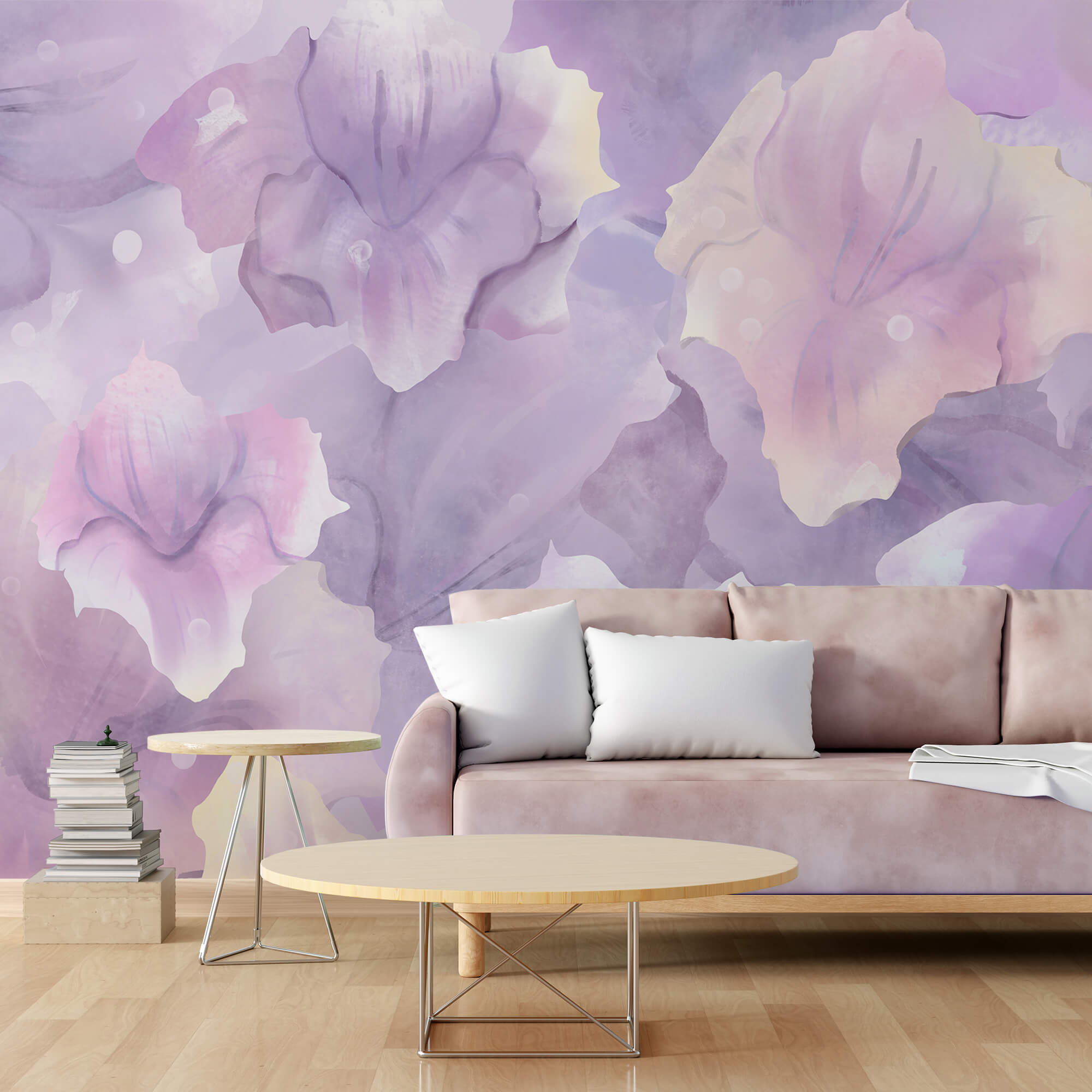 Sussurri di bellezza floreale pastello