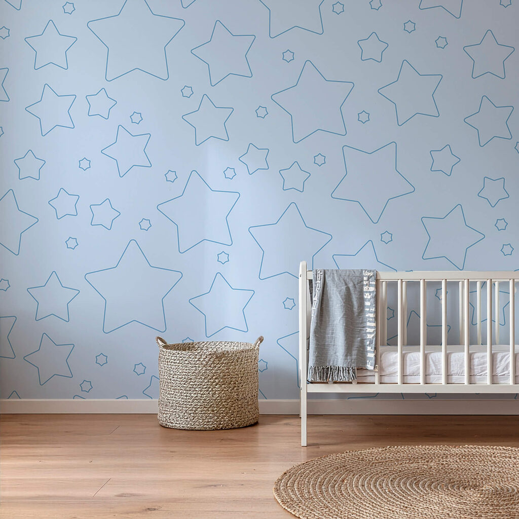Sfondo blu con stelle Sfondo blu con stelle