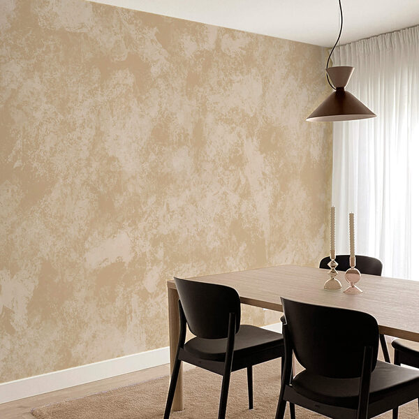 I toni morbidi e tenui creano un'eleganza discreta