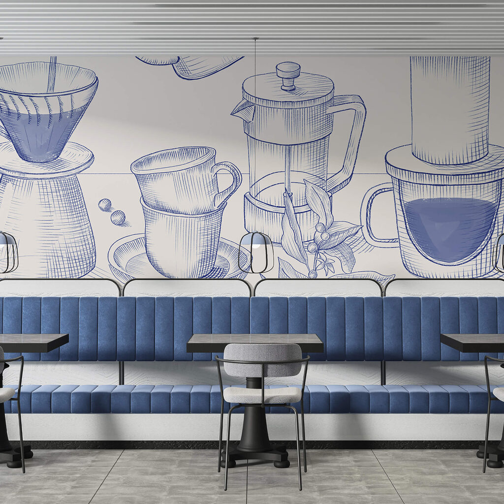 Disegno del processo di erogazione del caffè Disegno del processo di erogazione del caffè