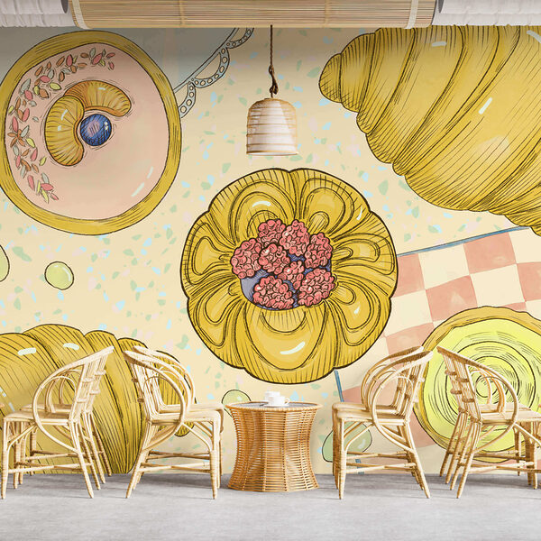 Disegno di paste e pasticcini Disegno di paste e pasticcini