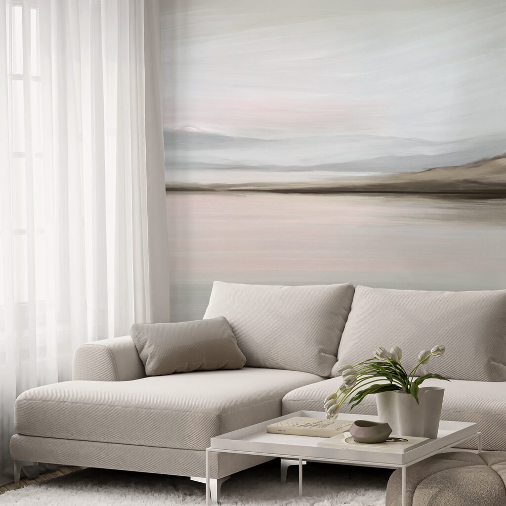 Pittura di un paesaggio