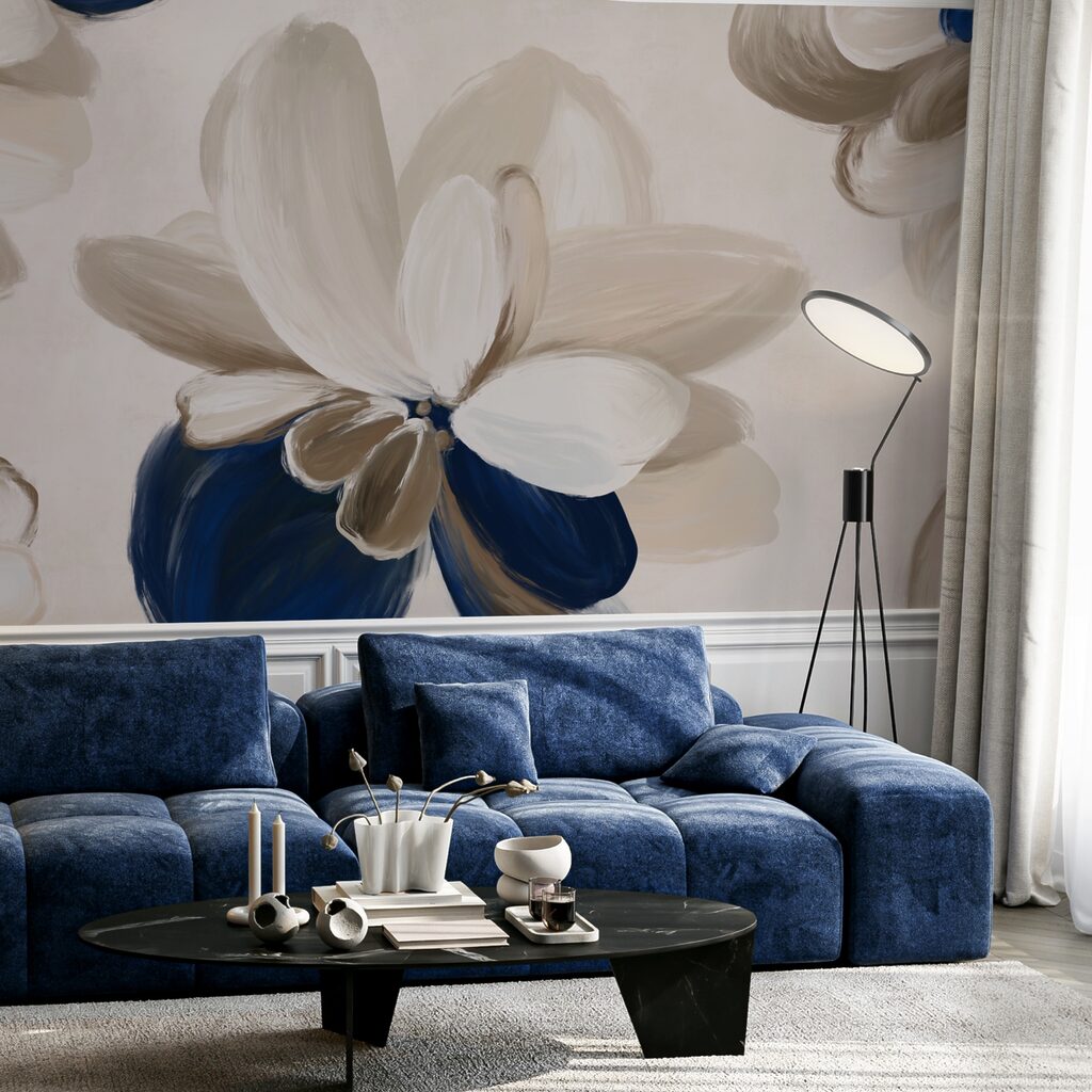 Morbidi petali nei toni della terra