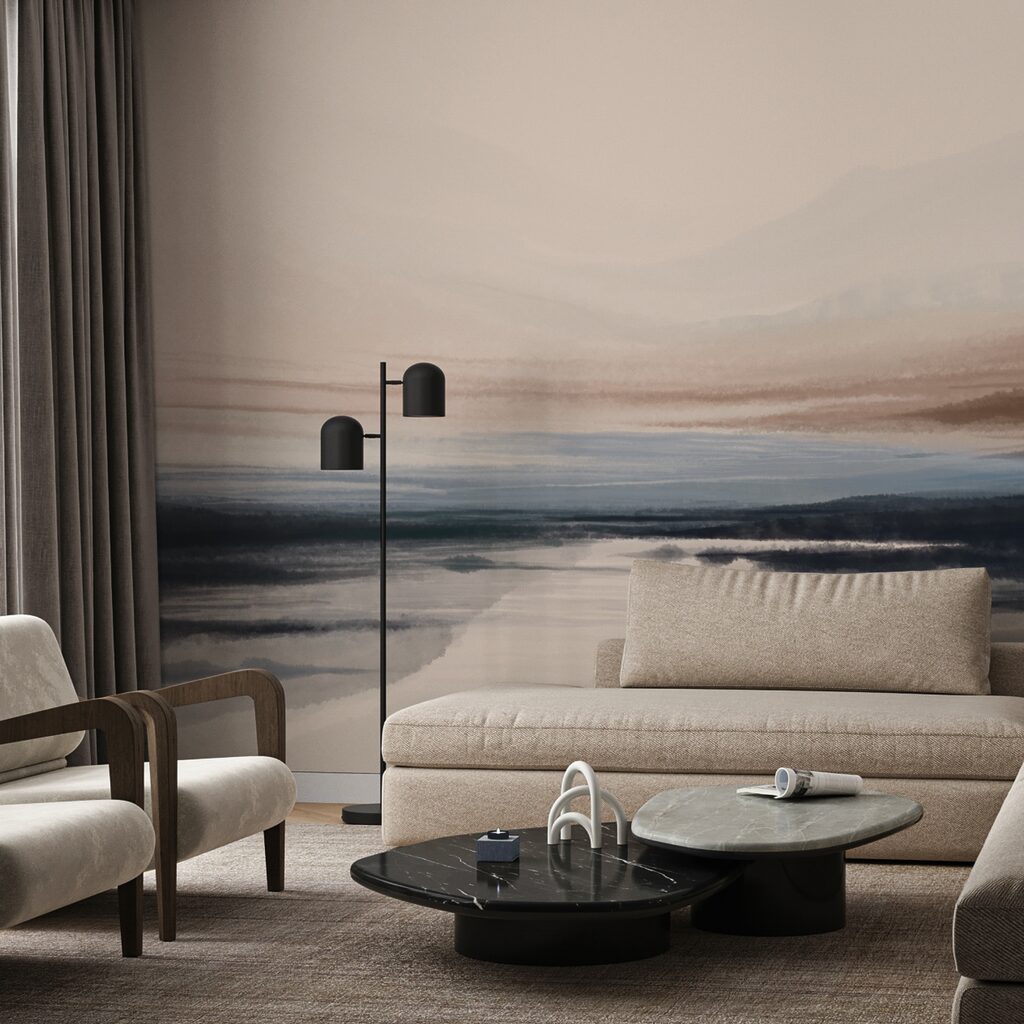 Acquerello di un lago Acquerello di un lago