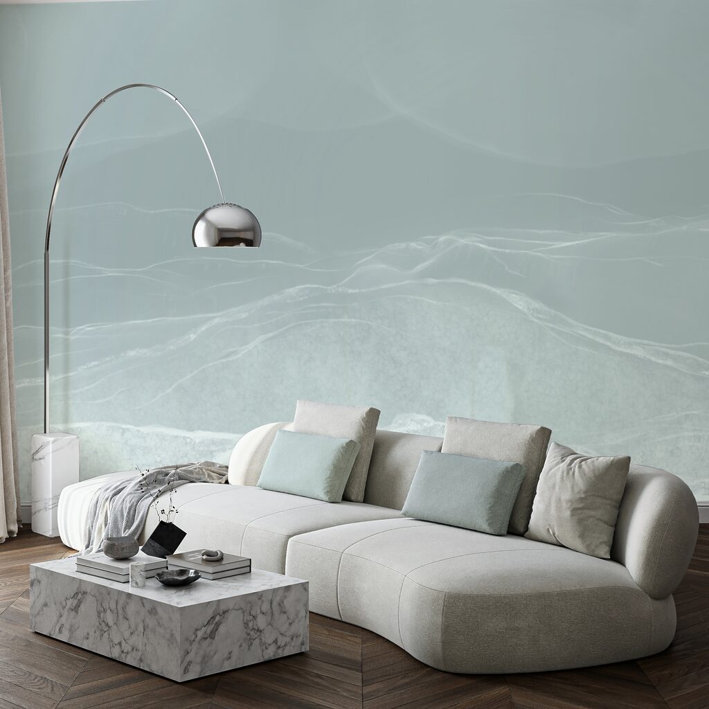 Paesaggio bianco e grigio