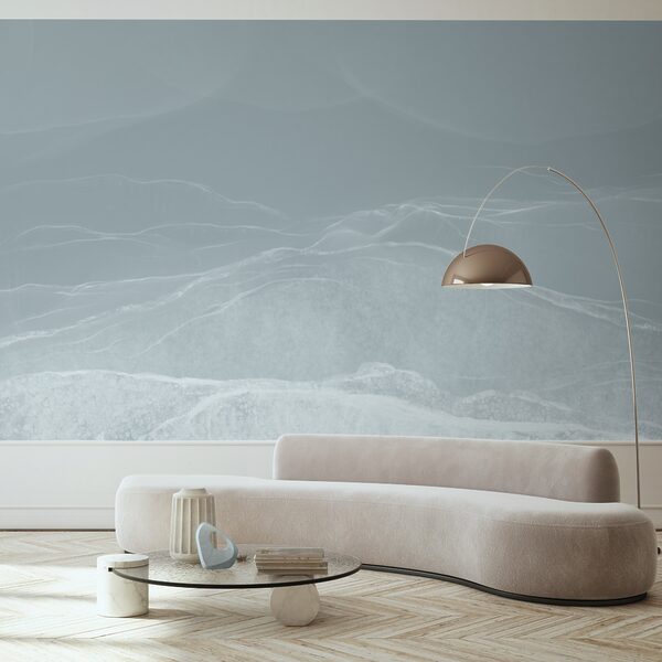 Paesaggio bianco e grigio