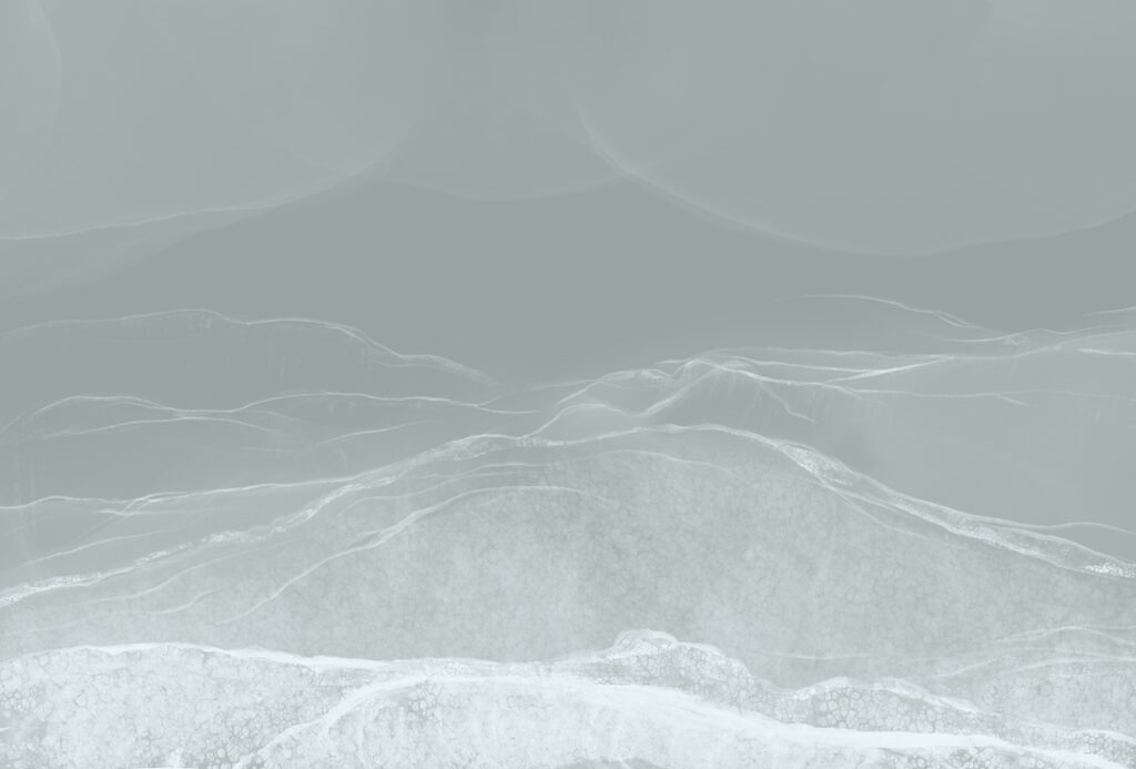 White and grey landscape