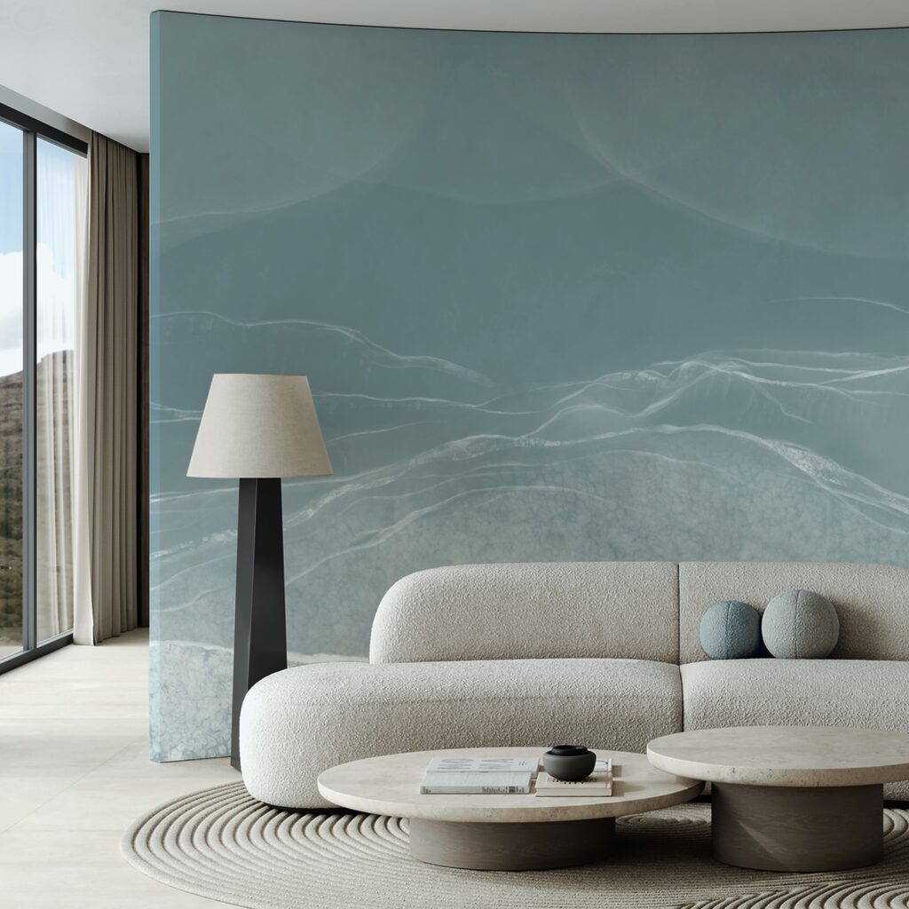 Onde delicate in tonalità tenui