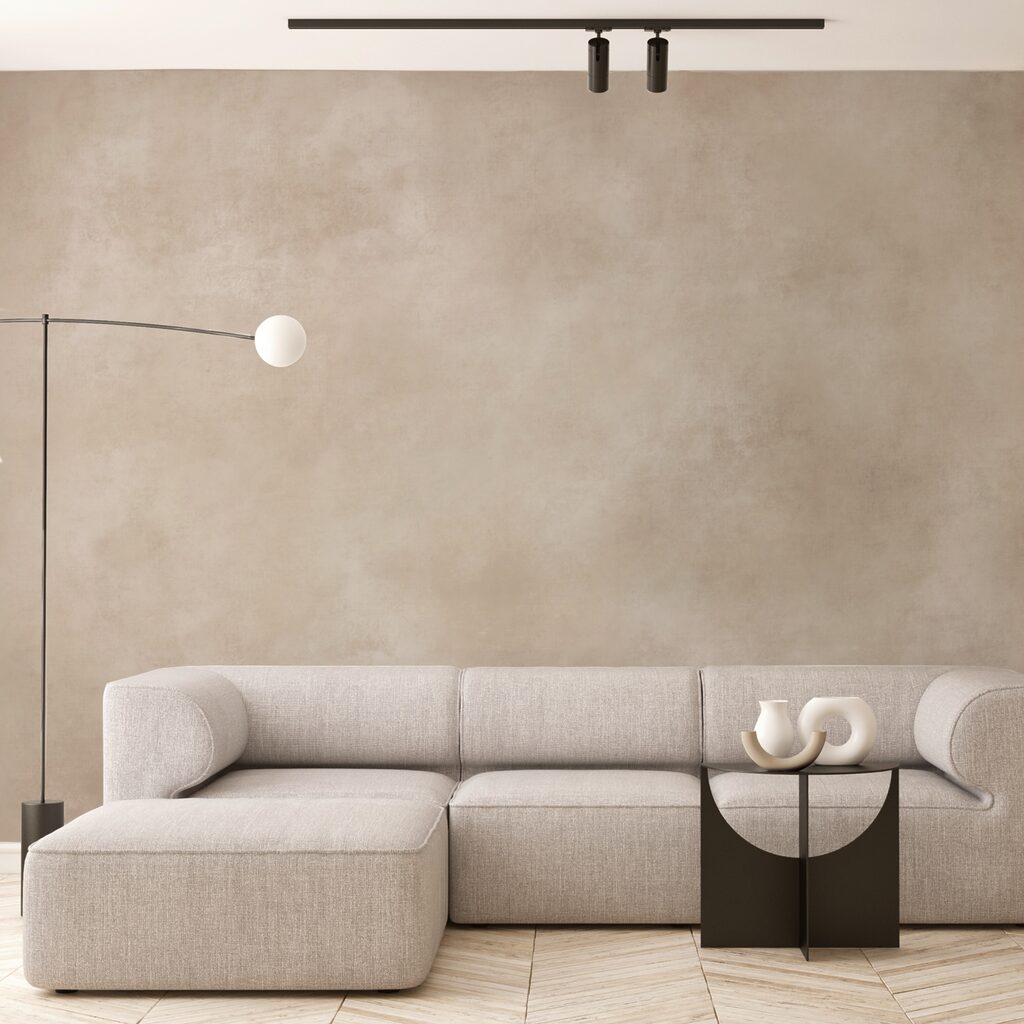 Sfondo bianco con macchie marroni