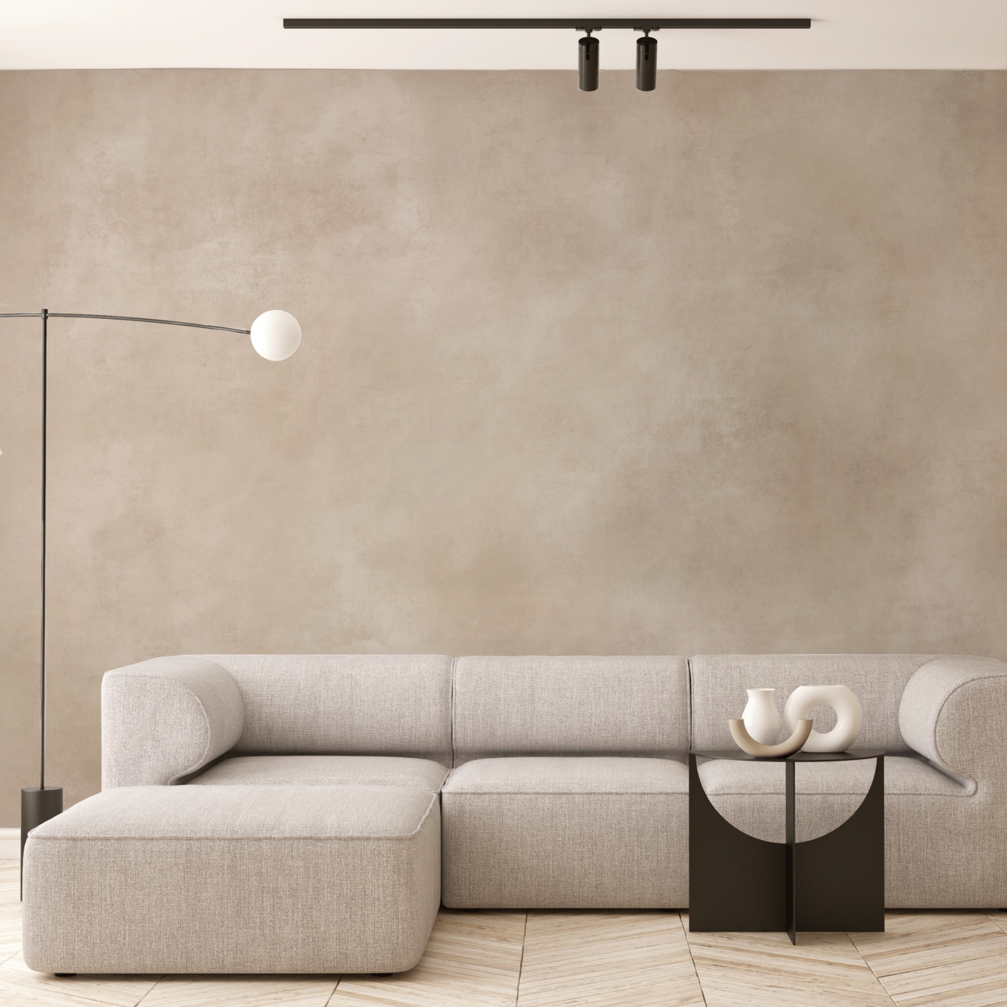 Sfondo bianco con macchie marroni