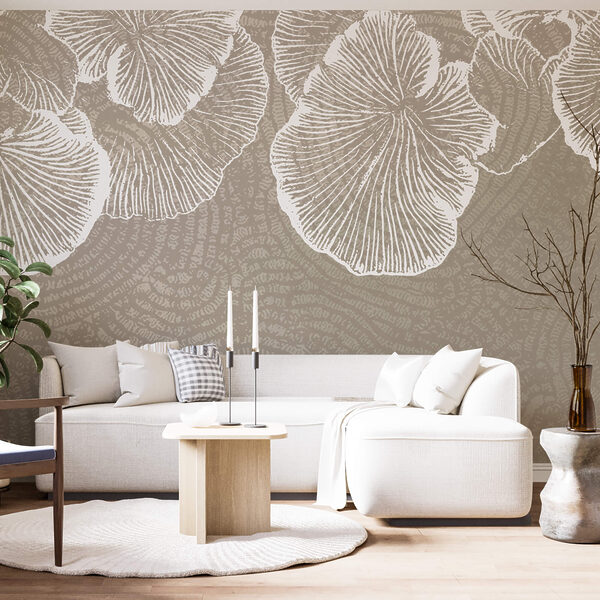 Delicati petali su uno sfondo morbido