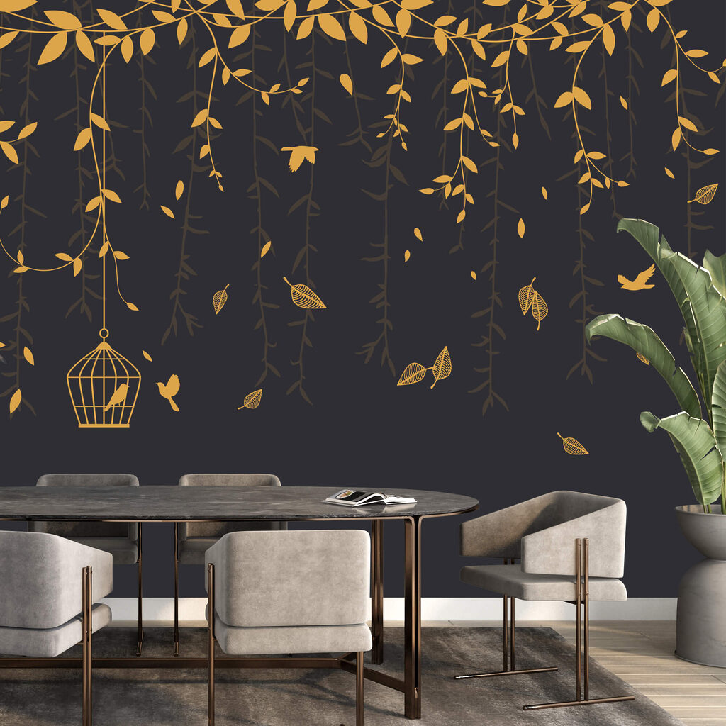 Gabbia per uccelli da un albero