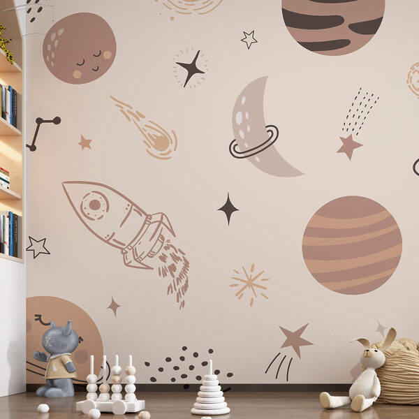 Schema dei pianeti e delle stelle