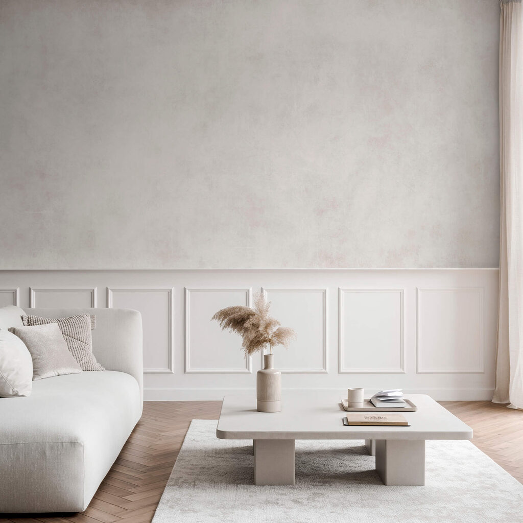 Carta bianca con macchie rosa