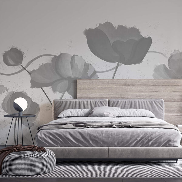 Fiori stravaganti dai colori tenui