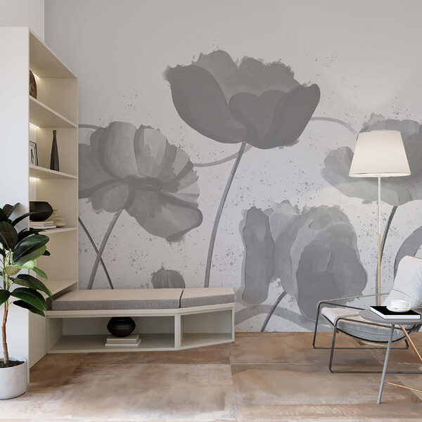 Fiori stravaganti dai colori tenui