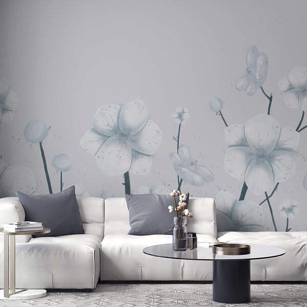 Gruppo di fiori bianchi