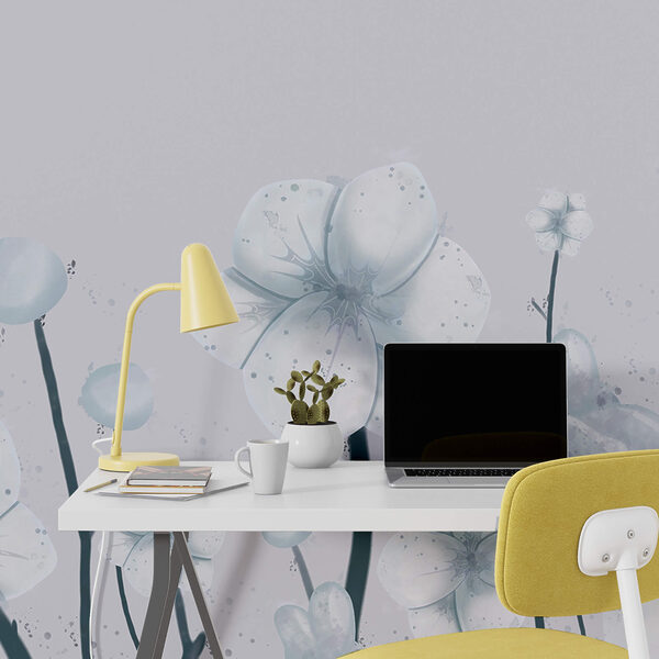 Gruppo di fiori bianchi