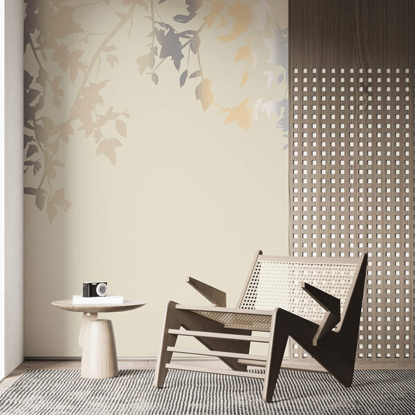 Rami di alberi con foglie